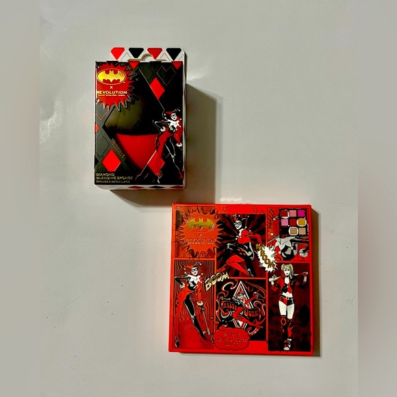 Makeup Revolution Accessories - DC HQ Diamond Blending Sponge & DC × Revolution HQ Heart Eyeshadow Palette!!!